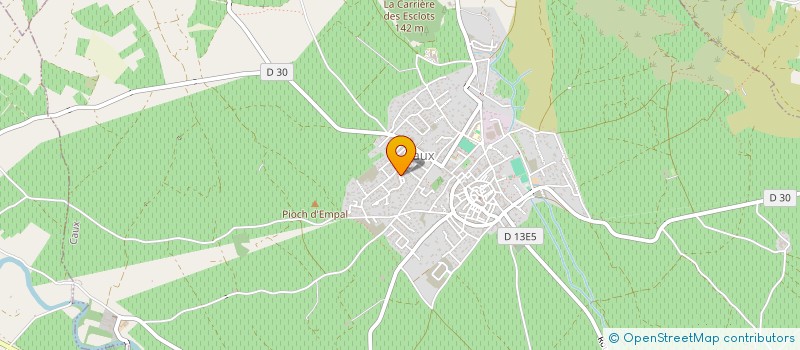 localisation de l'entreprise OCCITASSUR à CAUX