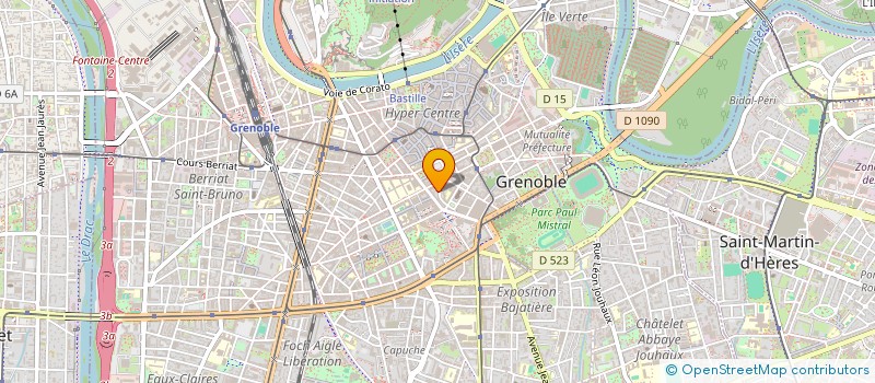 localisation de l'entreprise OCCITENCE à GRENOBLE