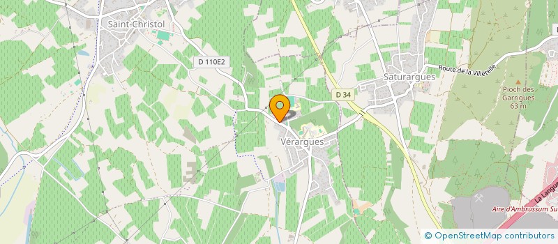 localisation de l'entreprise OCCITRI  ENTRE-VIGNES