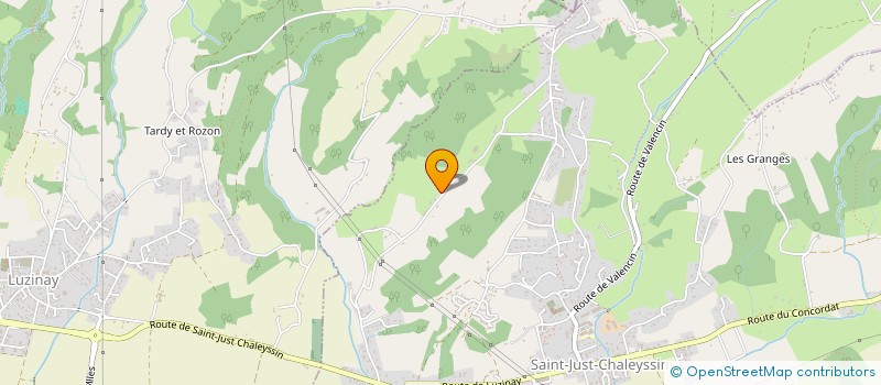 localisation de l'entreprise OCCLAN à SAINT-JUST-CHALEYSSIN