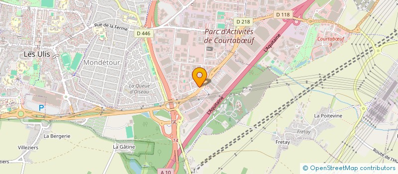 localisation de l'entreprise OCCLUGEL à LES ULIS