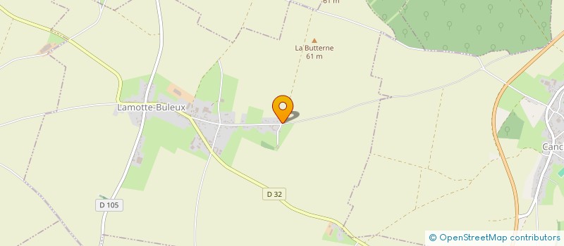 localisation de l'entreprise OCCP  LAMOTTE-BULEUX