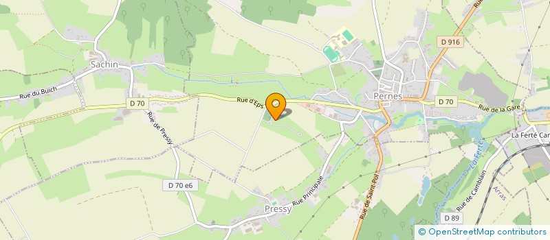 localisation de l'entreprise OCCRE IMMO  PERNES