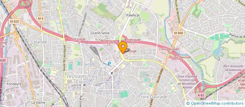 localisation de l'entreprise OCCTE à TOULOUSE