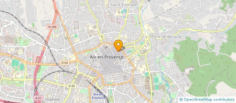 localisation de l'entreprise OCCUPANTS DU 33 RUE MIGNET à AIX-EN-PROVENCE