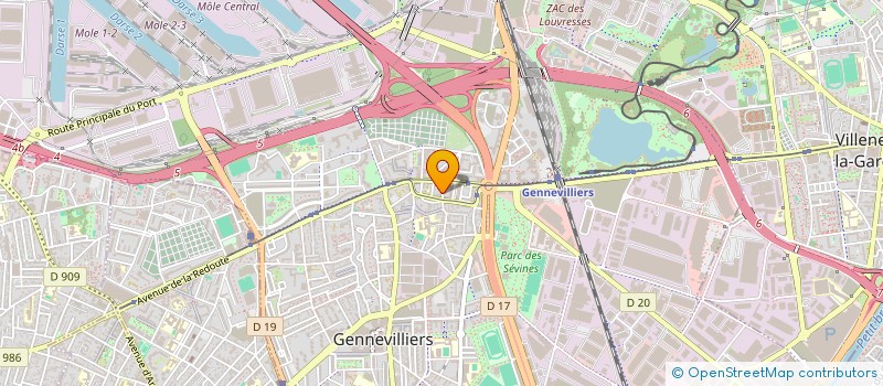 localisation de l'entreprise OCCURENCE à GENNEVILLIERS