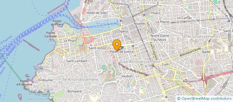 localisation de l'entreprise OCD à MARSEILLE