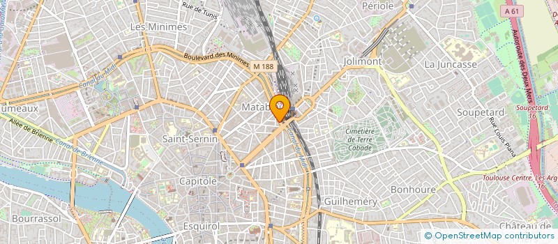 localisation de l'entreprise OCDI ORGAN COORD DEVELOP INTER à TOULOUSE