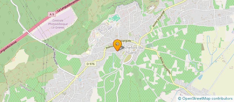 localisation de l'entreprise OCDO-CONSULT à ROCHEFORT-DU-GARD