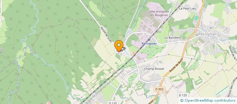 localisation de l'entreprise OCDS  PERRIGNIER