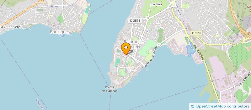 localisation de l'entreprise OCE PROPRE à BALARUC-LES-BAINS