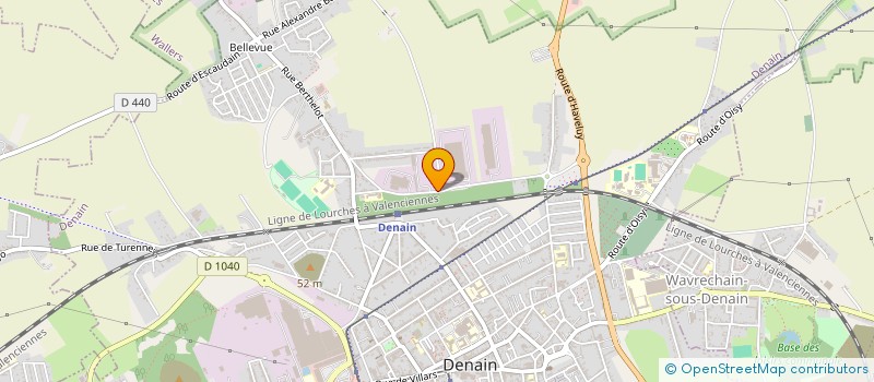 localisation de l'entreprise OCEA 31 à DENAIN
