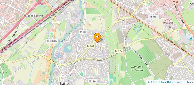 localisation de l'entreprise OCEA à LATTES