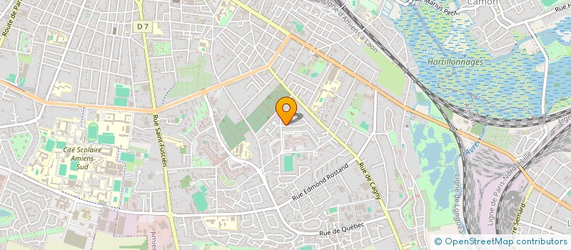 localisation de l'entreprise OCEA à AMIENS
