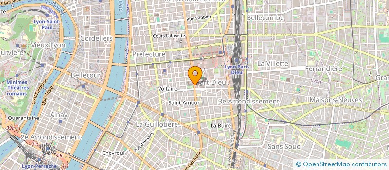 localisation de l'entreprise OCEA-CROISIERES ET VOYAGES  LYON