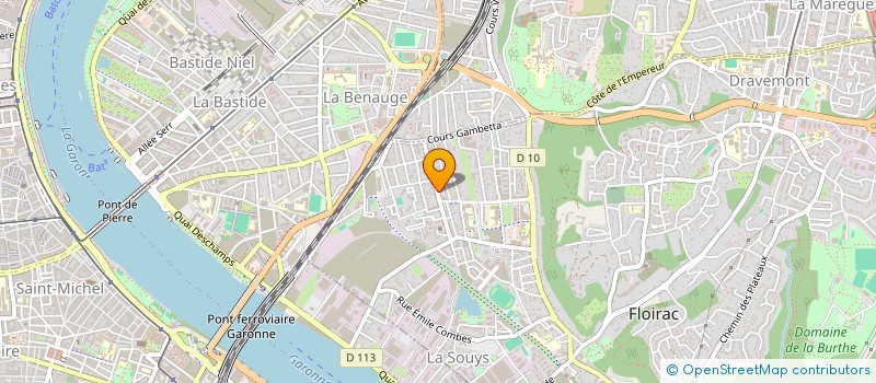 localisation de l'entreprise OCEA DELIVERY à FLOIRAC