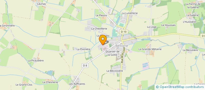 localisation de l'entreprise OCEA PISCINES FRANCE à LOIREAUXENCE