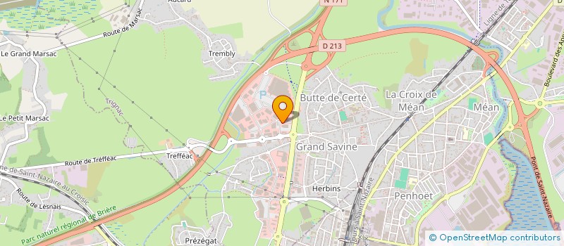 localisation de l'entreprise OCEAFE à TRIGNAC