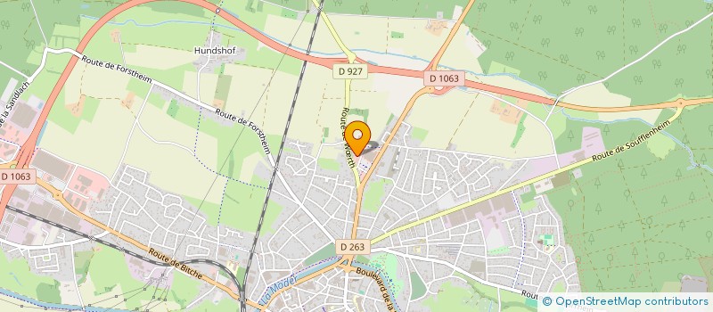localisation de l'entreprise OCEAKIS à HAGUENAU