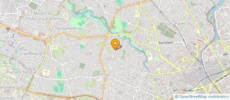 localisation de l'entreprise OCEALE à NANTES