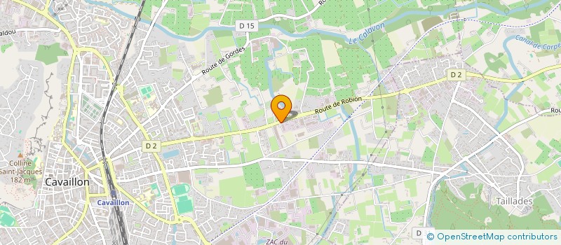 localisation de l'entreprise OCEALIA à CAVAILLON