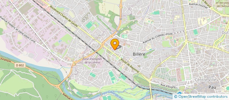 localisation de l'entreprise OCEAM  BILLERE