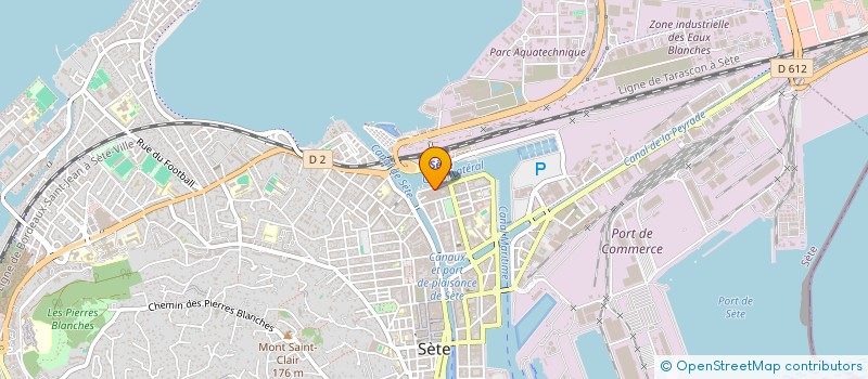 localisation de l'entreprise OCEAMPS  SETE