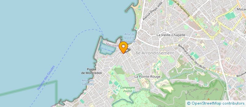 localisation de l'entreprise OCEAN 4 à MARSEILLE