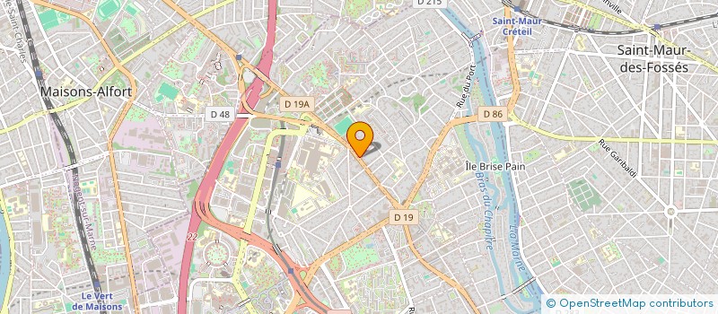 localisation de l'entreprise OCEAN  CRETEIL