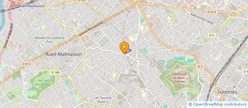 localisation de l'entreprise OCEAN à RUEIL-MALMAISON