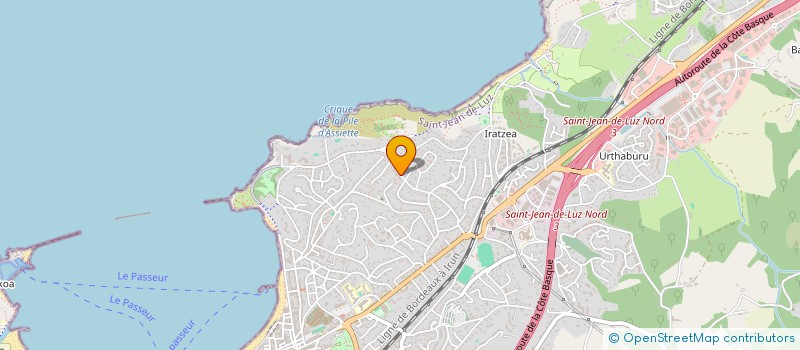 localisation de l'entreprise OCEAN 47  SAINT-JEAN-DE-LUZ