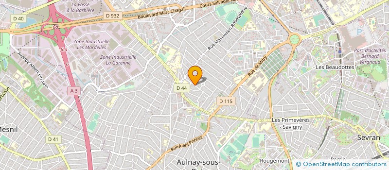 localisation de l'entreprise OCEAN à AULNAY-SOUS-BOIS