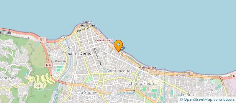 localisation de l'entreprise OCEAN 56 à SAINT-DENIS