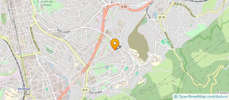 localisation de l'entreprise OCEAN 73  SAINT-ETIENNE