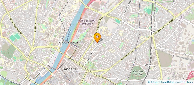 localisation de l'entreprise OCEAN à ANGERS