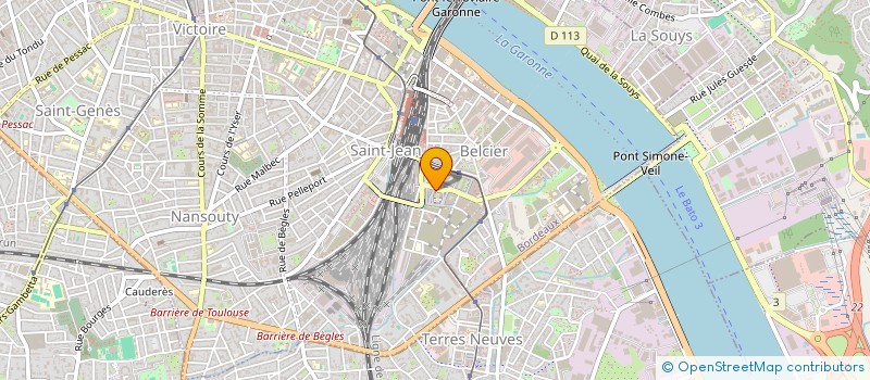 localisation de l'entreprise OCEAN  BORDEAUX