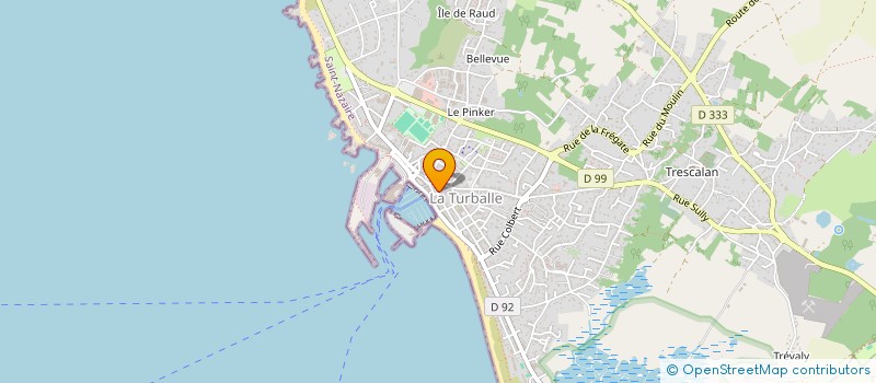 localisation de l'entreprise OCEAN CYCLES  LA TURBALLE