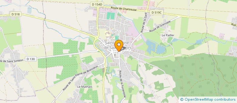 localisation de l'entreprise OCEAN DE BEAUTE  SAINT-ETIENNE-DE-SAINT-GEOIRS