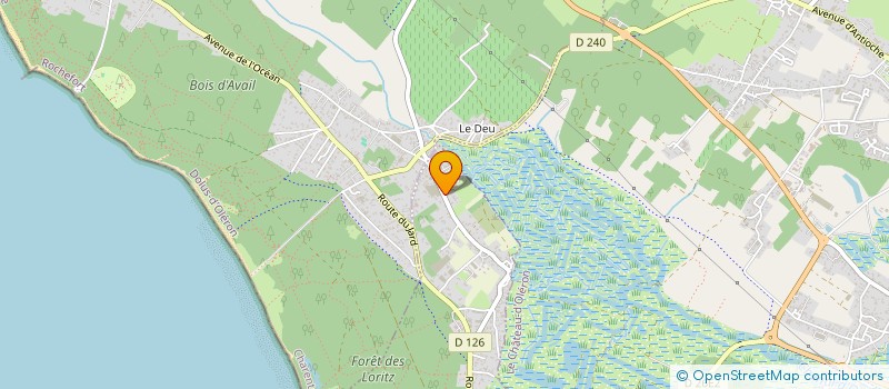 localisation de l'entreprise OCEAN DIGITAL  LE GRAND-VILLAGE-PLAGE