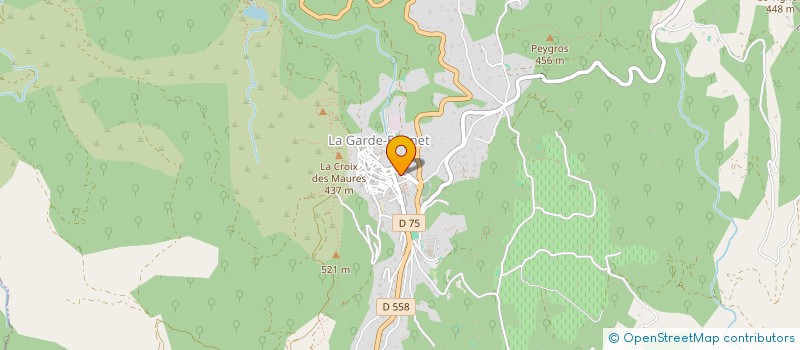 localisation de l'entreprise OCEAN DIRECT  LA GARDE-FREINET