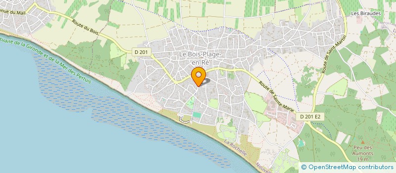 localisation de l'entreprise OCEAN DRIVE  LE BOIS-PLAGE-EN-RE