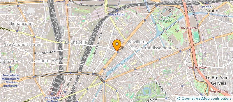 localisation de l'entreprise OCEAN DRIVER  PARIS