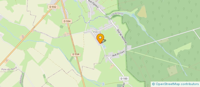 localisation de l'entreprise OCEAN ENCOUNTERS  HECQ