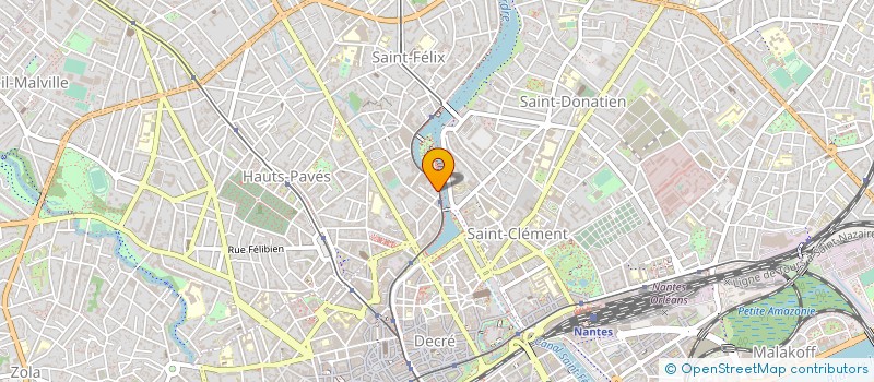 localisation de l'entreprise OCEAN FORMATION à NANTES