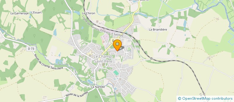 localisation de l'entreprise OCEAN-GRAVURE  LE CHAMP-SAINT-PERE