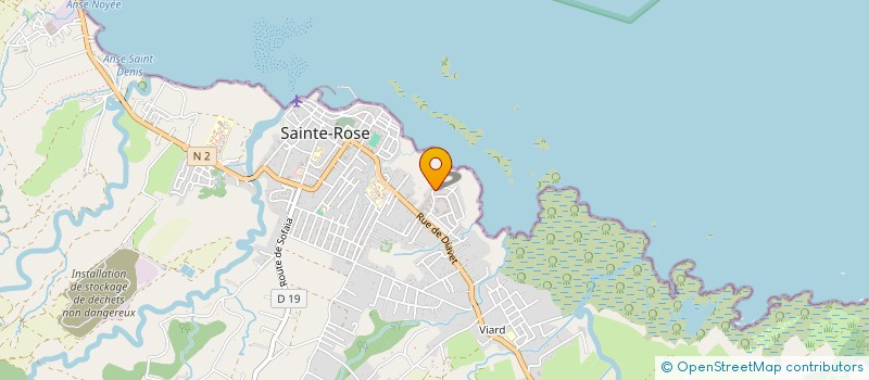 localisation de l'entreprise OCEAN GUARD C AND B  SAINTE-ROSE