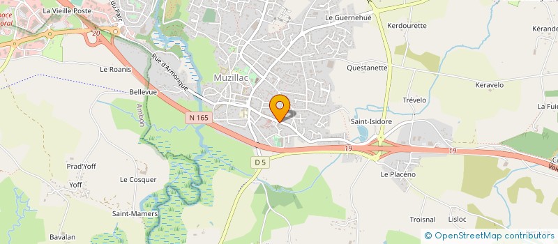 localisation de l'entreprise OCEAN IMMO PROMOTION  MUZILLAC