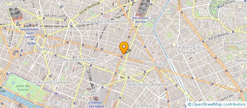 localisation de l'entreprise OCEAN INDIEN à PARIS