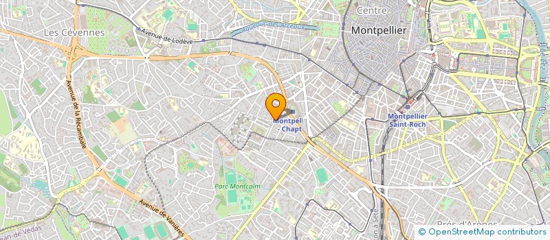 localisation de l'entreprise OCEAN INDIEN CONNECTIONS à MONTPELLIER