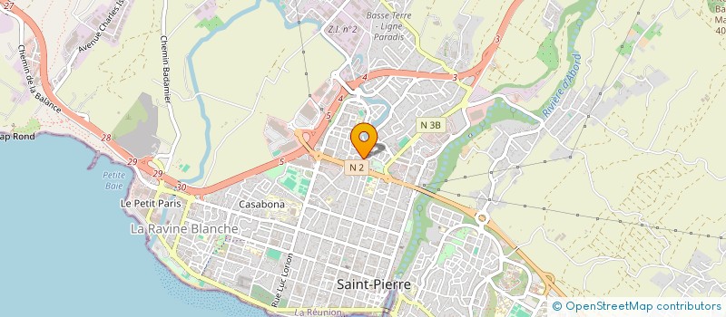 localisation de l'entreprise OCEAN INDIEN SOLIDARITES ECHANGES ACTIONS UNIVERSELLES à SAINT-PIERRE